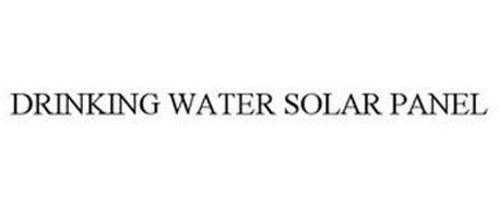 DRINKING WATER SOLAR PANEL