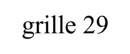 GRILLE 29