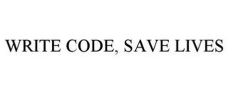 WRITE CODE, SAVE LIVES