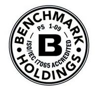 BENCHMARK HOLDINGS PS-109 ISO/IEC 17065 ACCREDITED B