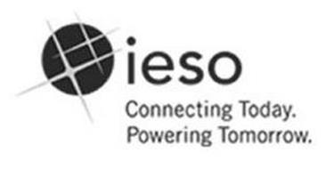 IESO CONNECTING TODAY. POWERING TOMORROW.