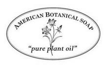 AMERICAN BOTANICAL SOAP "PURE PLANT OIL"