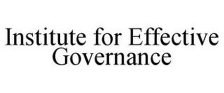 INSTITUTE FOR EFFECTIVE GOVERNANCE