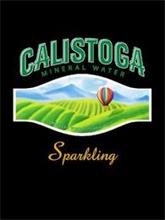 CALISTOGA SPARKLING MINERAL WATER BOTTLED WITH NATURE