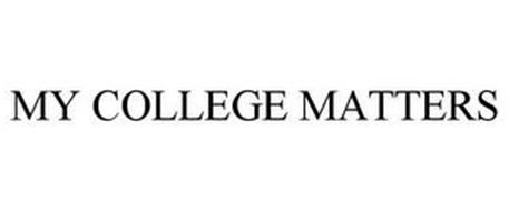 MY COLLEGE MATTERS