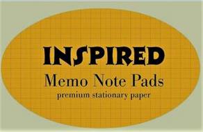 INSPIRED MEMO NOTE PADS PREMIUM STATIONARY PAPER
