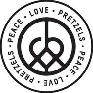 PEACE · LOVE · PRETZELS