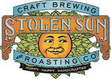 STOLEN SUN CRAFT BREWING AND ROASTING CO HOPPY HAPPY HANDCRAFTED