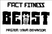 FACT FITNESS BEAST MASTER · YOUR · BEHAVIOR