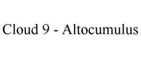 CLOUD 9 - ALTOCUMULUS