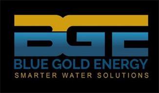 BGE BLUE GOLD ENERGY SMARTER WATER SOLUTIONS