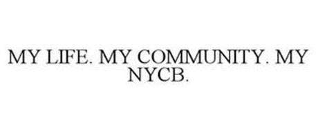 MY LIFE. MY COMMUNITY. MY NYCB.