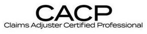 CACP CLAIMS ADJUSTER CERTIFIED PROFESSIONAL