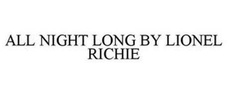 ALL NIGHT LONG BY LIONEL RICHIE