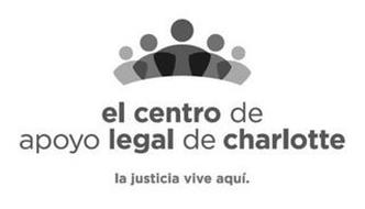 EL CENTRO DE APOYO LEGAL DE CHARLOTTE LA JUSTICIA VIVE AQUI.