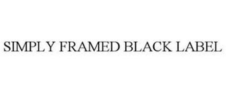 SIMPLY FRAMED BLACK LABEL