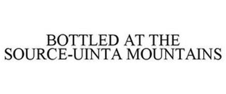 BOTTLED AT THE SOURCE-UINTA MOUNTAINS