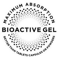 MAXIMUM ABSORPTION BIOACTIVE GEL BETTERTHAN TABLETS CAPSULES OR POWDERS