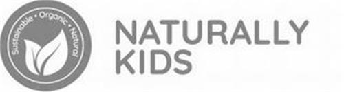 SUSTAINABLE ORGANIC NATURAL NATURALLY KIDS