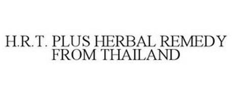 H.R.T. PLUS HERBAL REMEDY FROM THAILAND