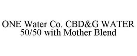 ONE WATER CO. CBD&G WATER 50/50 WITH MOTHER BLEND