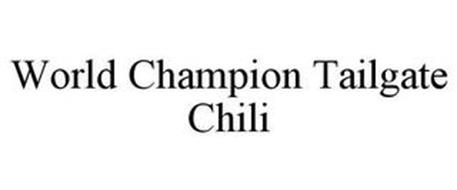 WORLD CHAMPION TAILGATE CHILI