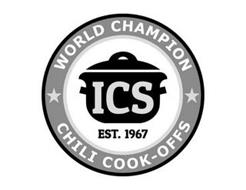 WORLD CHAMPION CHILI COOK-OFFS ICS EST.1967