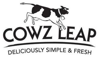COWZ LEAP DELICIOUSLY SIMPLE & FRESH