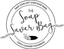 THE SOAP SAVER BAG SAVE YOUR LEFT OVER SOAP BARS FOR A CLEANER TOMORROW