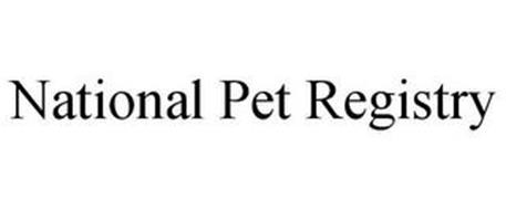 NATIONAL PET REGISTRY