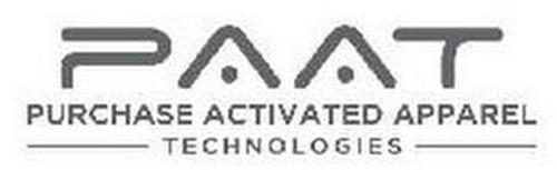 PAAT PURCHASE ACTIVATED APPAREL TECHNOLOGIES