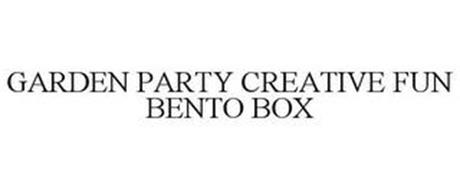 GARDEN PARTY CREATIVE FUN BENTO BOX