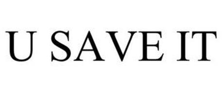 U SAVE IT