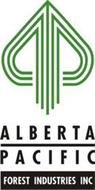 ALBERTA PACIFIC FOREST INDUSTRIES INC