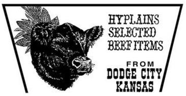 HYPLAINS SELECTED BEEF ITEMS FROM DODGE CITY KANSAS