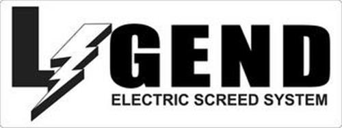 LEGEND ELECTRIC SCREED SYSTEM