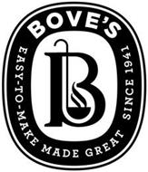 B BOVE'S EASY-TO-MAKE MADE GREAT SINCE 1941