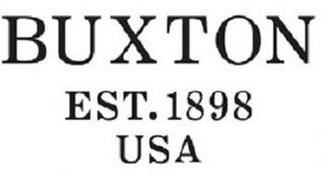 BUXTON EST. 1898 USA