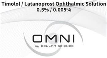 TIMOLOL / LATANOPROST OPHTHALMIC SOLUTION 0.5% / 0.005% OMNI BY OCULAR SCIENCE