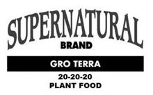 SUPERNATURAL BRAND GRO TERRA 20-20-20 PLANT FOOD
