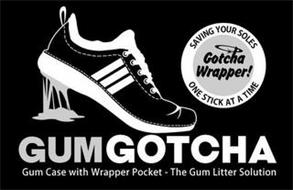 GUMGOTCHA GUM CASE WITH WRAPPER POCKET - THE GUM LITTER SOLUTION SAVING YOUR SOLES GOTCHA WRAPPER! ONE STICK AT TIME