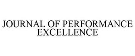 JOURNAL OF PERFORMANCE EXCELLENCE