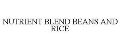 NUTRIENT BLEND BEANS AND RICE