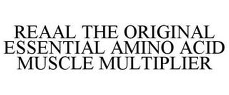 REAAL THE ORIGINAL ESSENTIAL AMINO ACID MUSCLE MULTIPLIER