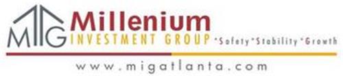 MIG MILLENIUM INVESTMENT GROUP SAFETY STABILITY GROWTH WWW.MIGATLANTA.COM