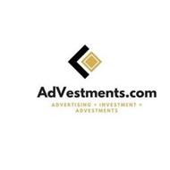 ADVESTMENTS.COM ADVERTISING + INVESTMENT=ADVESTMENTS