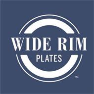 WIDE RIM PLATES