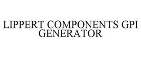 LIPPERT COMPONENTS GPI GENERATOR