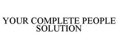 YOUR COMPLETE PEOPLE SOLUTION