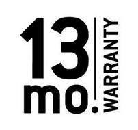 13 MO. WARRANTY